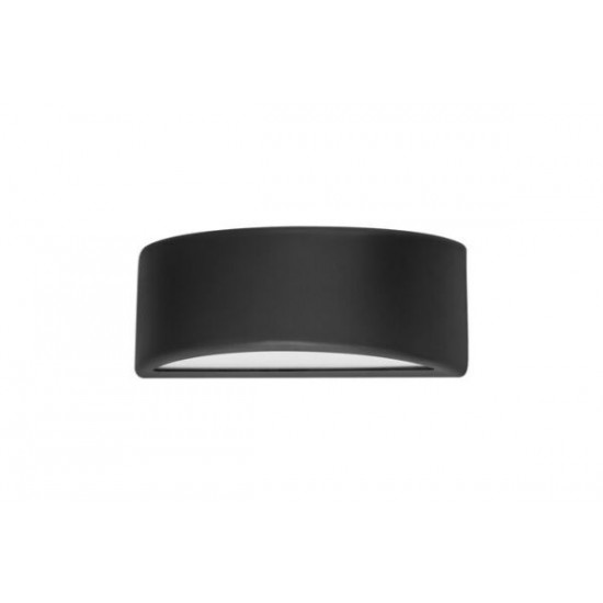 Απλίκα PC Οβάλ Up/Down 1 Ντουί Ε27 IP65 Λευκή - adeleq