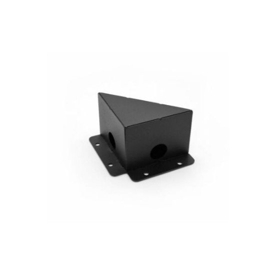 Γωνία Μεταλλική Για Φωτιστικό.Αλουμινίου Γραμμικό 90° Λευκό / Μάυρο - adeleq