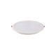 Led down light 12W Round slim type - 4000K 120deg - White - Adeleq