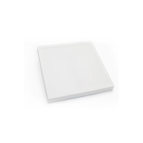 Φωτιστικό Led οροφής πλαστικό PP Τετράγωνο Πλήρες 24W 4000K Λευκό- Adeleq