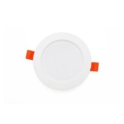 Φωτιστικό Led ψευδοροφής στρογγυλό πλήρες 6W 4000K IP20 - 120deg - Λευκό - Adeleq