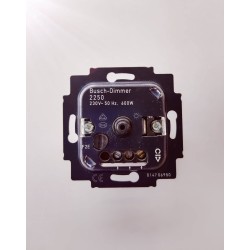 Dimmer rotary button ohm 600W - Mechanism - Busch-Jaeger