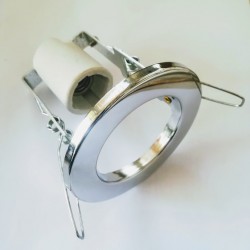 Σπότ χωνευτό στρογγυλό - R50 - Χρώμιο - COMET