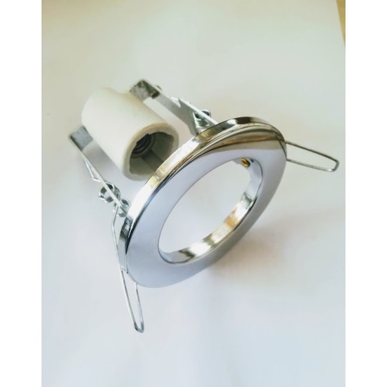 Σπότ χωνευτό στρογγυλό - R63 - Χρώμιο - COMET