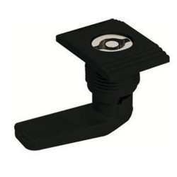 Κλειδαριά κιβωτίου πολυαμίδης PA6 Μάυρη 90μοίρες Φ22 (εσωτερικό μεταλλικό) - 231-1-6 - OSKAR