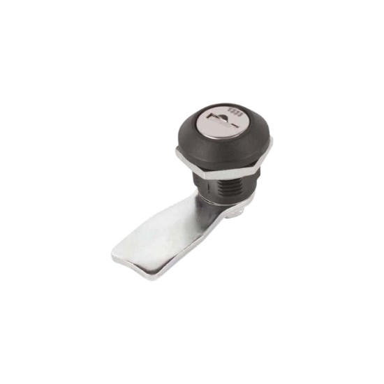 Κλειδαριά με κλειδί κιβωτίου στρογγυλη περίμετρος 180μοίρες Φ22 242-01 - OSKAR