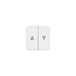 Πλακίδιο διακόπτη/Μπουτόν ρολλών λευκό για μηχ/σμο Reflex - Busch-Jaeger