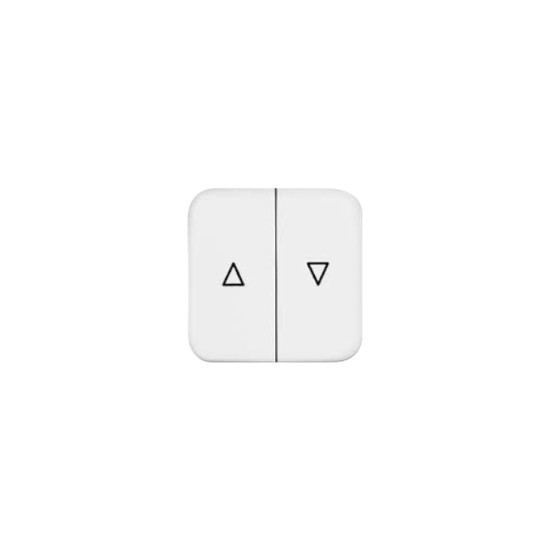 Plate for rolls mechanism Reflex white - Busch-Jaeger
