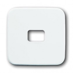 Πλακίδιο μπουτόν με ένδειξη φωτιζόμενο λευκό για μηχ/σμο Reflex - Busch-Jaeger