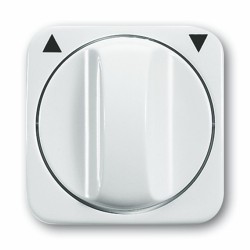 Πλακίδιο διακόπτη/Μπουτόν ρολλών λευκό για μηχ/σμο Reflex - Busch-Jaeger