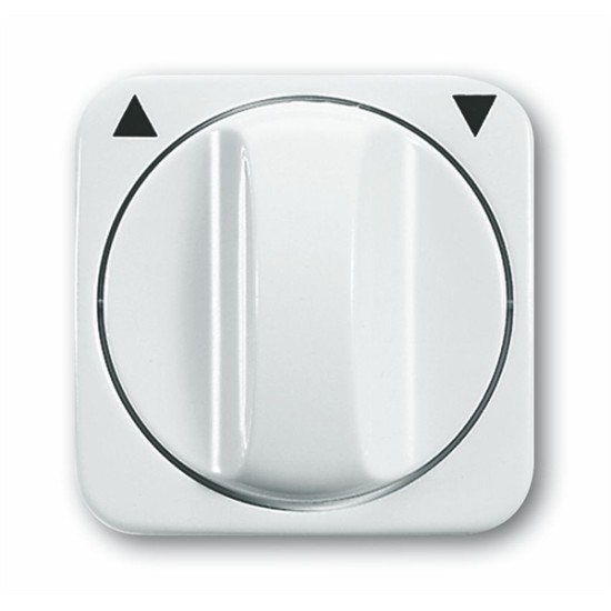 Πλακίδιο διακόπτη/Μπουτόν ρολλών λευκό για μηχ/σμο Reflex - Busch-Jaeger