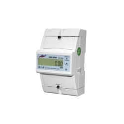 Μετρητής ενέργειας ψηφιακός. 1Φ 100Α 240V  6+2 ψηφία - 4module - DRS-202D / 26-13020 - adeleq