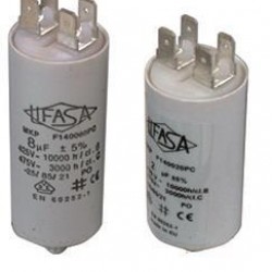 Πυκνωτής κινητήρων μονίμου λειτουργίας -  50ΜF (ΜΕ ΦΑΣΤΟΝ) - F140500PC - LIFASA