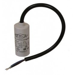 Πυκνωτής κινητήρων μονίμου λειτουργίας - 10MF (Με καλώδιο) - FIM40100PC - LIFASA