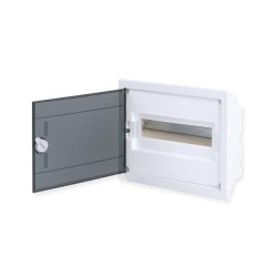 Πίνακας χωνευτός με διάφανη πόρτα IP40 / 1Σειράς 12Μodule /   282U12A - Tehnoplast
