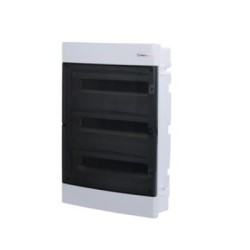 Πίνακας χωνευτός  με διάφανη πόρτα IP40 / 3 Σειρών 36Μodule /  282U36C - Tehnoplast