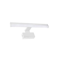 Φωτιστικό LED λουτρού στρογγυλό αλουμινίου & PC 12W 3CCT 80cm IP44 Λευκό - adeleq