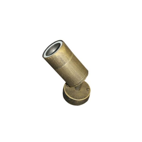 Σπότ Αλουμινίου Επίτοιχο Μονής κατέυθυνσης επίτοιχο Λευκό Φ60 GU10 - adeleq