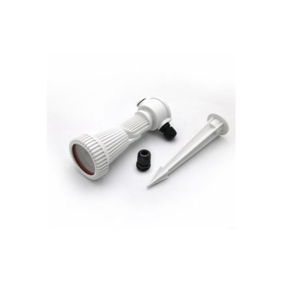 Φωτιστικό Κήπου PC Καρφωτό Ντουί GU10 IP54 Λευκό - adeleq