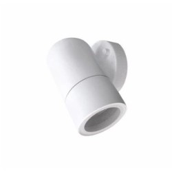 Σπότ Αλουμινίου Επίτοιχο Μονής κατέυθυνσης Λευκό Φ60 GU10 - adeleq