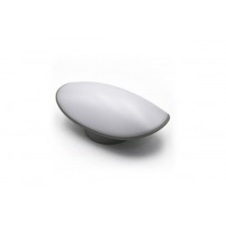 Απλικα LED Αλουμινίου Επίτοιχη 8W 3000K IP54 Γκρί - adeleq