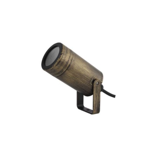 Φωτιστικό Κήπου PC Επιδαπέδιο Φ60 GU10 IP44 Λευκό - adeleq