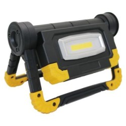 LED Πολλαπλών Χρήσεων Αναδιπλούμενο Επαναφορτιζόμενος 2*10W COB 4000K  - adeleq