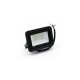 Projector led SMD 10W 230V 3100K IP65 black - adeleq