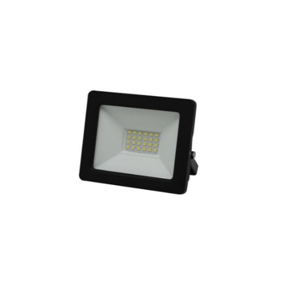 Προβολέας LED-SMD 20W 230V Πορτοκαλί IP65 Μάυρος 50cm Καλώδιο - 3-3920113 - adeleq