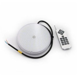 LED Λάμπα πισίνας ρητίνης 30W 12VAC IP68 RGB+Λευκό 2 Καλωδίων & Χειριστήριο - adeleq