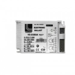 Ηλεκτρονικό σύστημα ενάυσεως PLC 2x32W 230V - adeleq