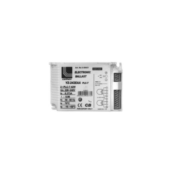 Ηλεκτρονικό σύστημα ενάυσεως PLC 2x42W 230V - adeleq