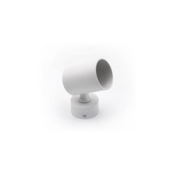 Spot Aluminium Wall/Ceiling For GU10 Single White - adeleq