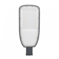Φωτιστικό LED Δρόμου με αντικεραυνική προστασία SMD 80W 4000K ΓΚΡΙ IP65 - 3-60980 - adeleq
