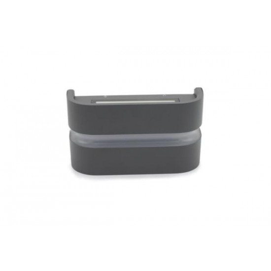 Φωτιστικό LED Αλουμινίου Επίτοιχο οβάλ Διπλής κατέυθυνσης 23W 3000k IP65 Λευκό - adeleq