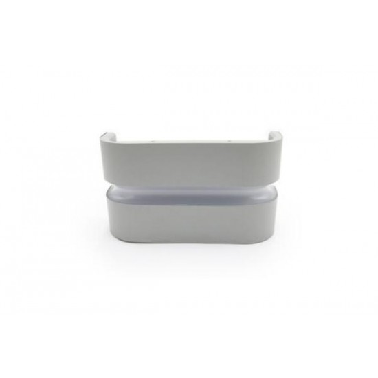 Φωτιστικό LED Αλουμινίου Επίτοιχο οβάλ Διπλής κατέυθυνσης 23W 3000k IP65 Λευκό - adeleq