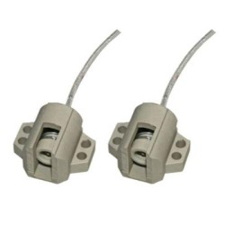 Ντουί για λάμπες HQI R7S ζευγάρι χωρίς λαμάκι 70W-150W - ADELEQ