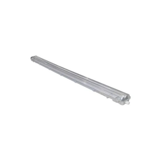 Φωτιστικό Στεγανό Μίνι Με Καθρέπτη IP65 Για Λάμπα LED T8 1x150cm - adeleq