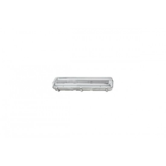 Φωτιστικό Στεγανό IP65 Με Λάμπες LED T5 2x8W 60cm 4000k - adeleq