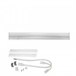 Φωτιστικό κουζίνας LED T5 επεκτεινόμενο T5 30cm 5W 4000K Ασημί - adeleq