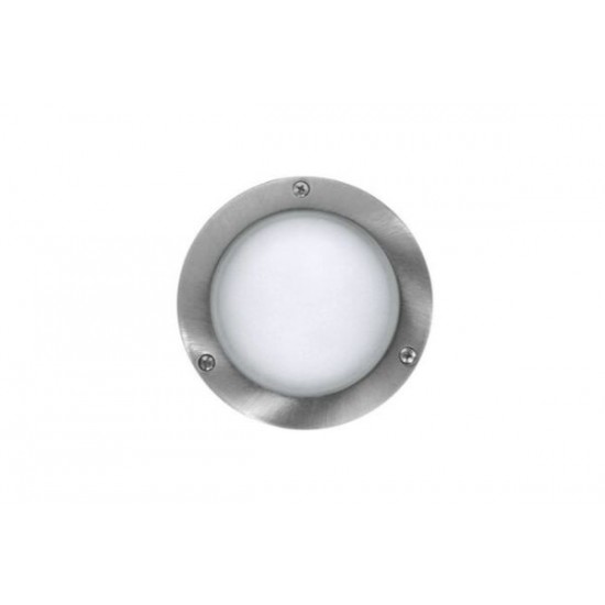 Πλαφονιέρα LED Αλουμινίου Στρογγυλή 2.4W Μπλέ Γκρί - adeleq