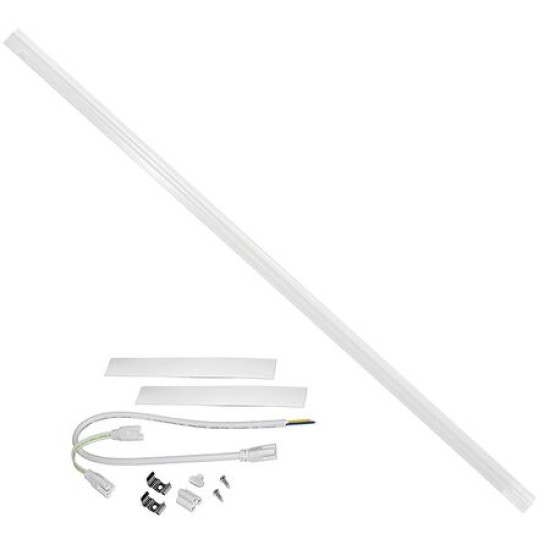 Φωτιστικό κουζίνας LED T5 επεκτεινόμενο T5 120cm 20W 4000K Λευκό - adeleq