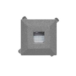 Πλάισιο τετράγωνο αλουμινίου φωτιστικού χωνευτό (9501 ) Γκρί  - adeleq