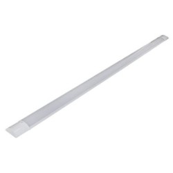 Φωτιστικό LED Οβάλ PC 150cm 50W 4000k 230V Λευκό με διακόπτη IP20 - adeleq