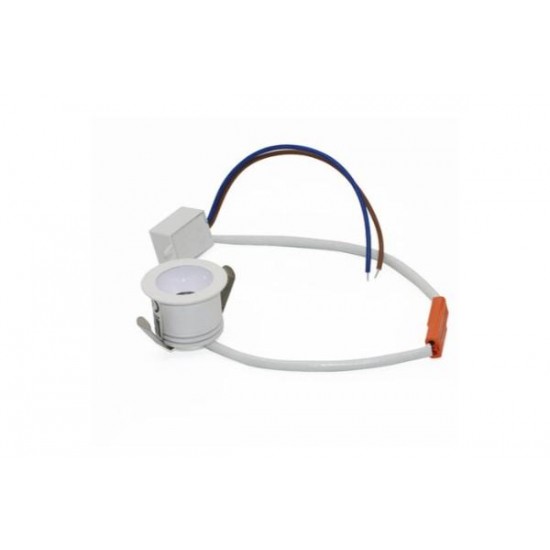 Σπότ LED χωνευτό αλουμινίου 3W  25° 230V 3000k Λευκό - adeleq