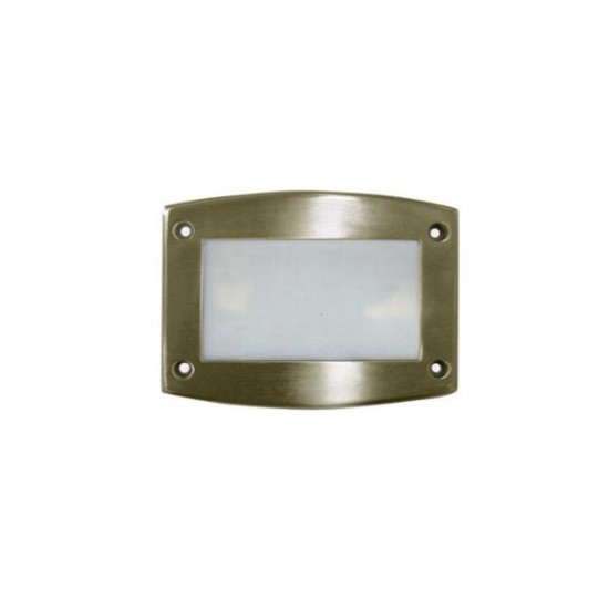 Πλάισιο αλουμινίου φωτιστικού ορθογώνιο χωνευτό (9674 ) Λευκό  - adeleq