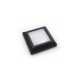 LED Ceiling Fixture PC Square D:125mm 4W CCT IP65 White - adeleq 