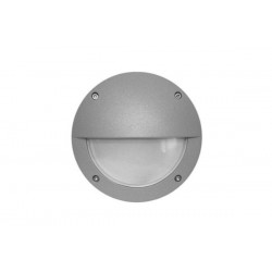 Πλαφονιερα Αλουμινίου Με Σκίαστρο Ντουί G9 Γκρί - adeleq