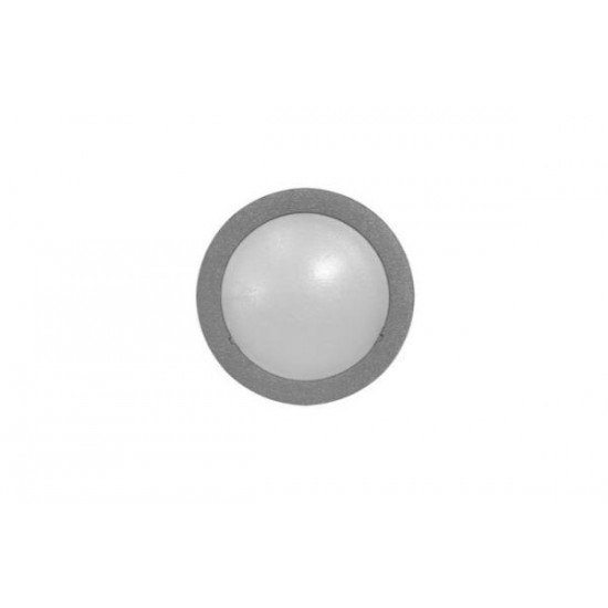 Φωτιστικό LED Αλουμινίου επίτοιχο Στρογγυλό 0.7W Μπλέ Γκρί - adeleq