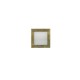 Wall mounted Lighting Fitting Square mini 9734 IP54 9Led 230V antique brass frame cool white - adeleq 